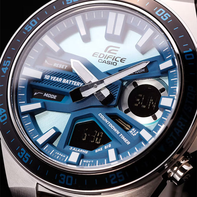 Casio Edifice 100m AnaDigi Wrist Watch, EFV-C110D-2BDF