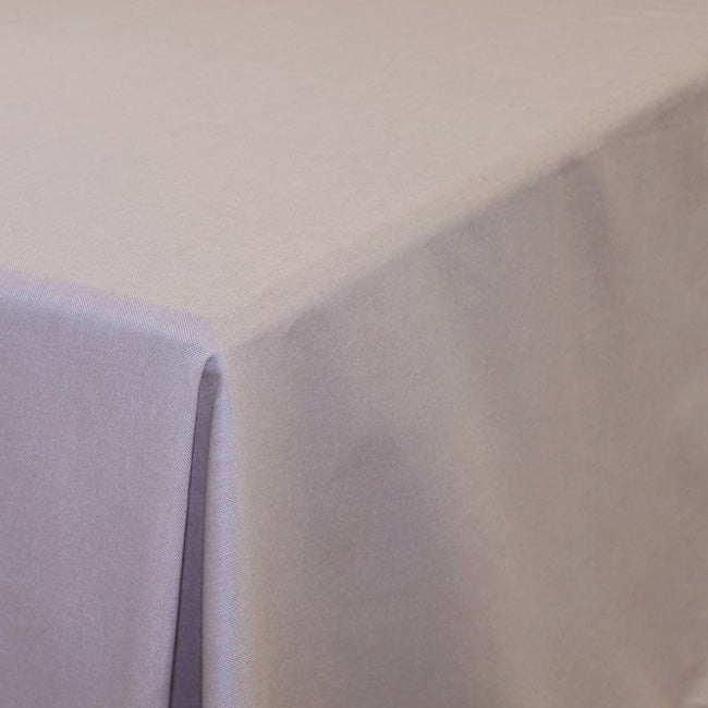 DSA Linen Natural Earth Stone Rectangular Tablecloth