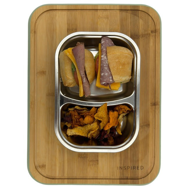 Erin Stainless Steel Bento Food Storage Container With Lid, 900ml
