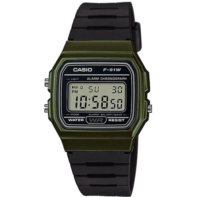 Casio Retro Men's Digital Wrist Watch, F-91WM