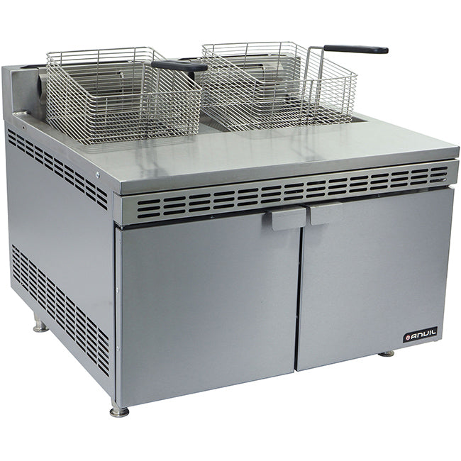 Anvil Double Basket Gas Tabletop Fryer