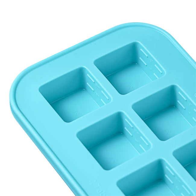 Souper Cubes 2 Tablespoon Silicone Food Storage Tray With Lid