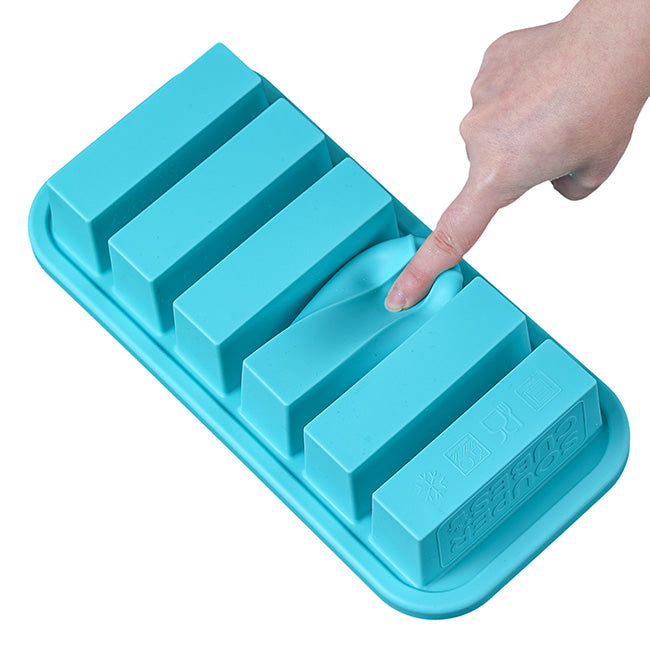 Souper Cubes Half Cup Silicone Food Storage Tray with Lid
