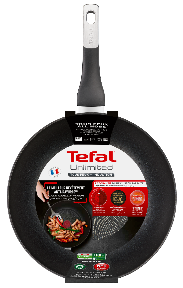 Tefal Unlimited Non-Stick Wok, 28cm