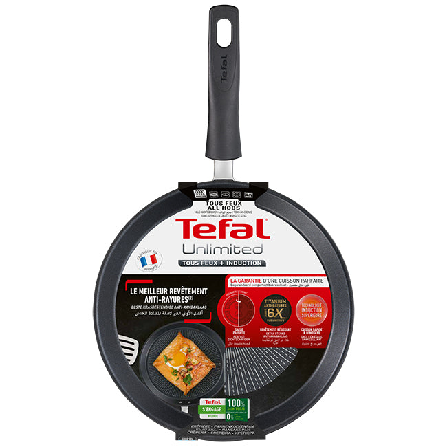 Tefal Unlimited Non-Stick Pancake Pan, 25cm