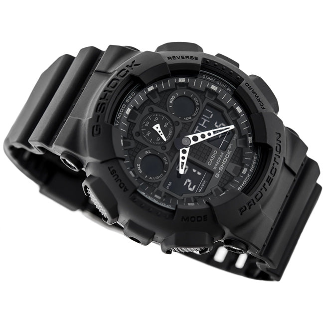 Casio G-Shock Men's 200m AnaDigital Wrist Watch, GA-100-1A1DR