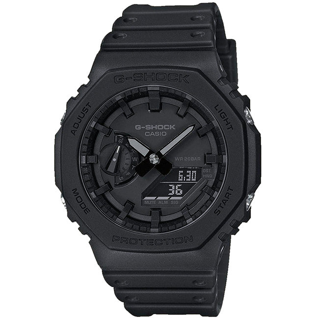 Casio G-Shock AnaDigital Carbon Core Wrist Watch, GA-2100-1A1DR