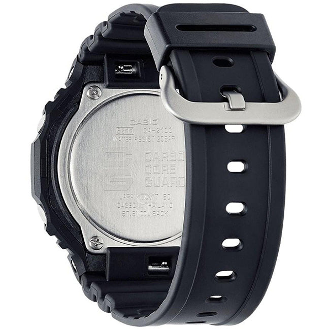 Casio G-Shock AnaDigital Carbon Core Wrist Watch, GA-2100-1A1DR