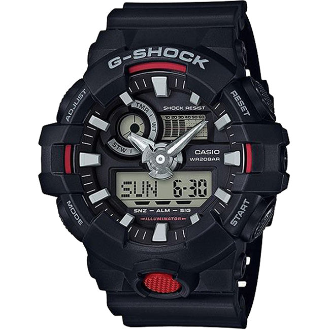 Casio G-Shock 200m AnaDigi Wrist Watch, GA-700