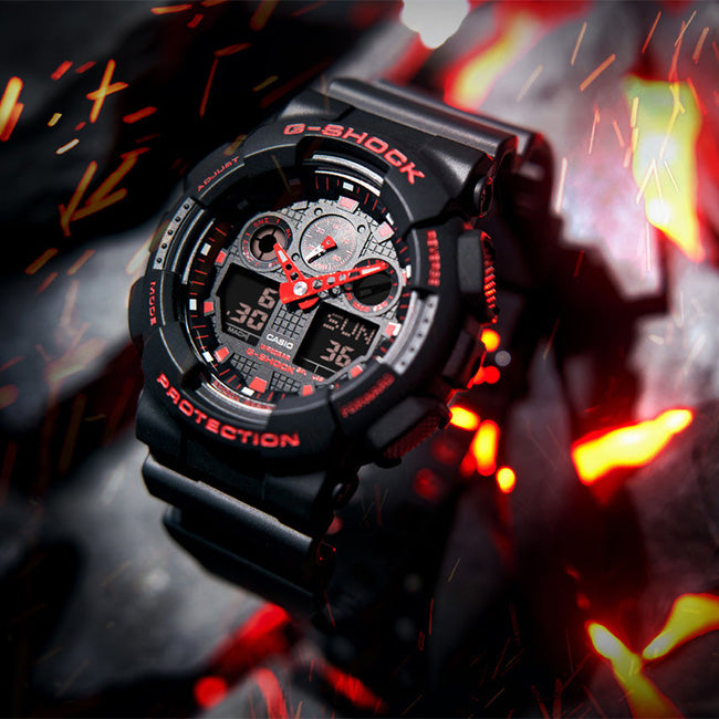 Casio G-Shock C-Core 200m BT Solar AnaDigi Watch, GA-B2100BNR-1ADR