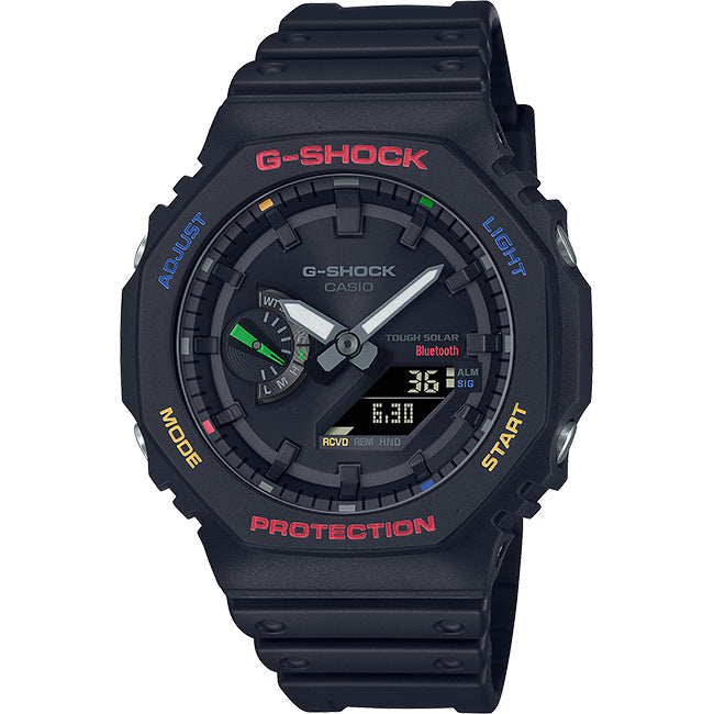 Casio G-Shock C-Core 200m BT Solar AnaDigi Watch, GA-B2100FC - Black