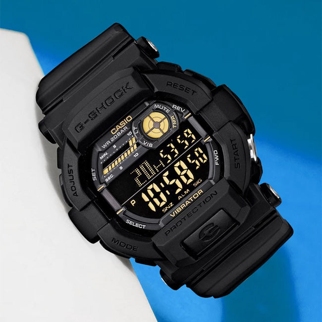 Casio G-Shock 200m VibraAlert Digital Dial Wrist Watch, GD-350-1BDR
