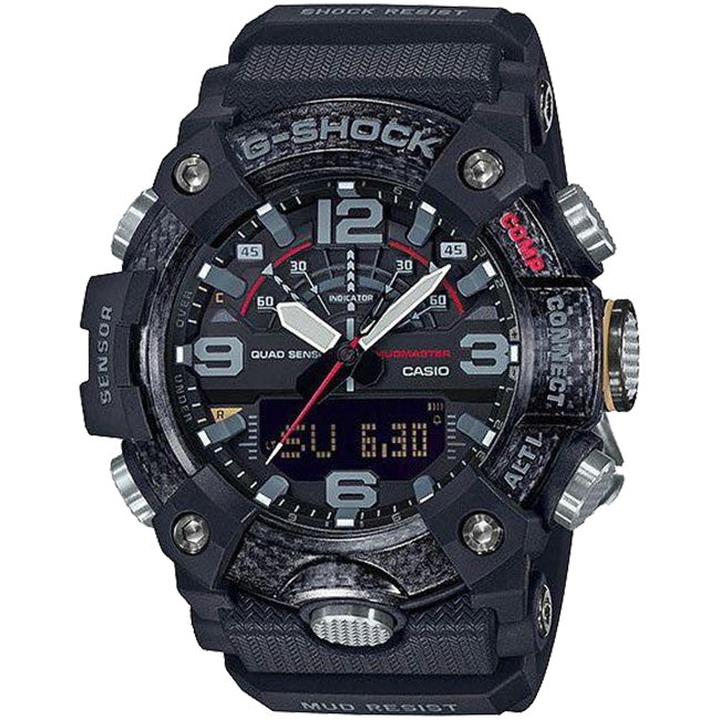 Casio G-Shock Mudmaster 200m AnaDigi Quad Sensor Wrist Watch, GG-B100