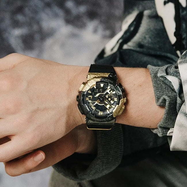 Casio G-Shock Gem Men's 200m AntiMag Wrist Watch, GM-114GEM-1A9DR