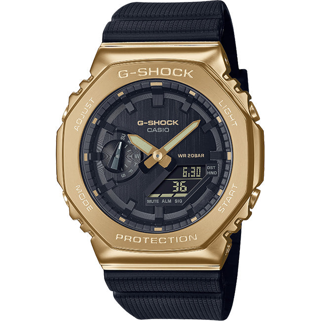 Casio G-Shock G-Steel Men's 200m AnaDigi Wrist Watch, GM-2100G-1A9DR