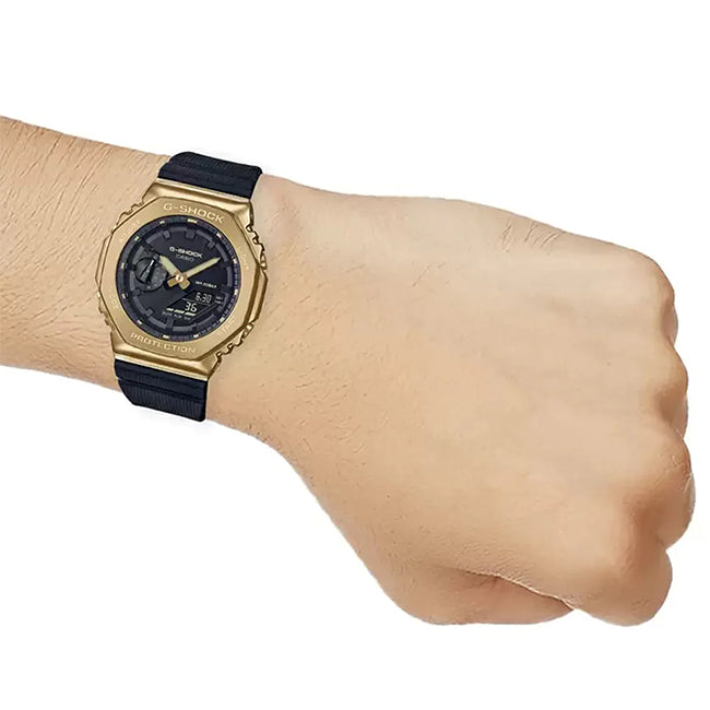 Casio G-Shock G-Steel Men's 200m AnaDigi Wrist Watch, GM-2100G-1A9DR
