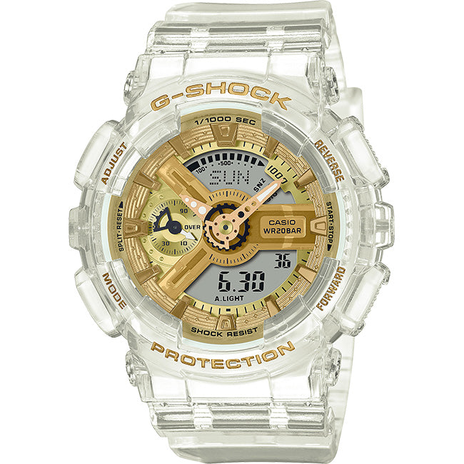 Casio G-Shock Women's 200m AnaDigi Wrist Watch, GMA-S110SG-7ADR