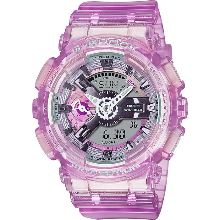 Casio G-Shock Women's 200m AnaDigi Wrist Watch, GMA-S110VW