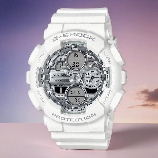 Casio G-Shock Women's 200m AnaDigi Wrist Watch, GMA-S140VA-7ADR