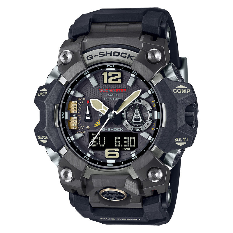 Casio G-Shock Mudmaster 200m Triple Sensor Solar Wrist Watch, GWG-B1000