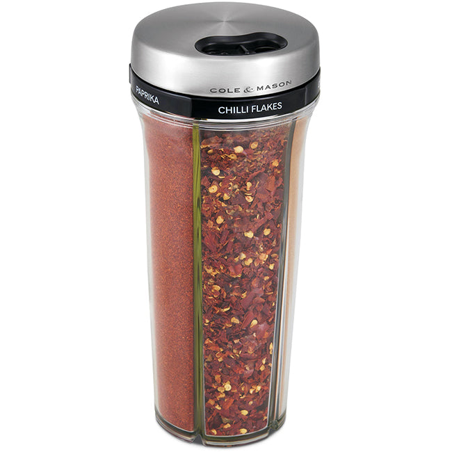 Cole & Mason Saunderton 5 Division Herb & Spice Dispenser