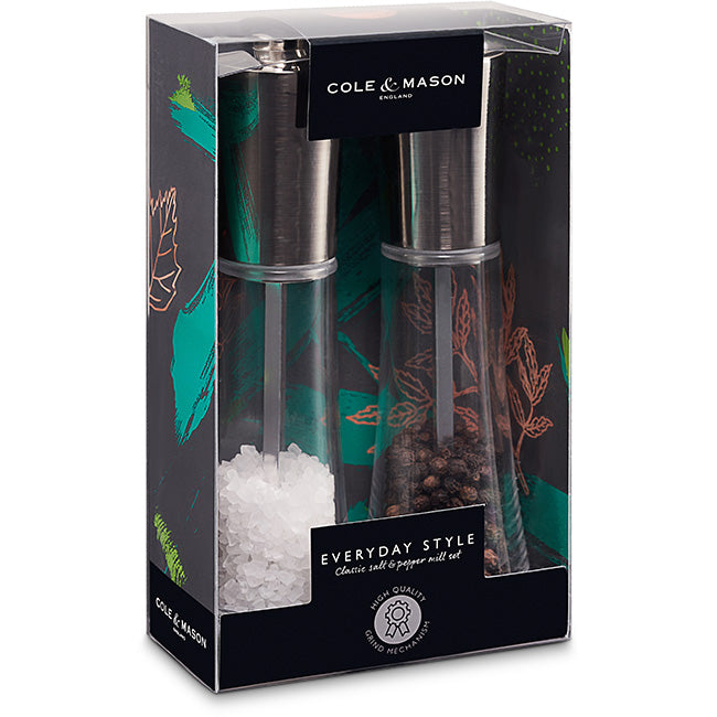 Cole & Mason Everyday Style Salt & Pepper Mill Set