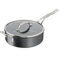 Jamie Oliver Tefal Cook's Classic 26cm Non-Stick Hard Anodised Saute Pan With Lid, 4L