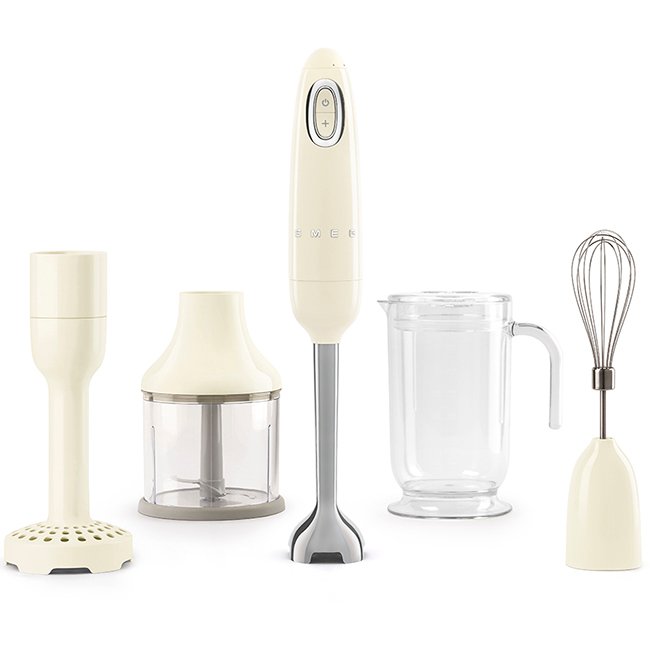 Smeg Retro Hand Blender, 4pc
