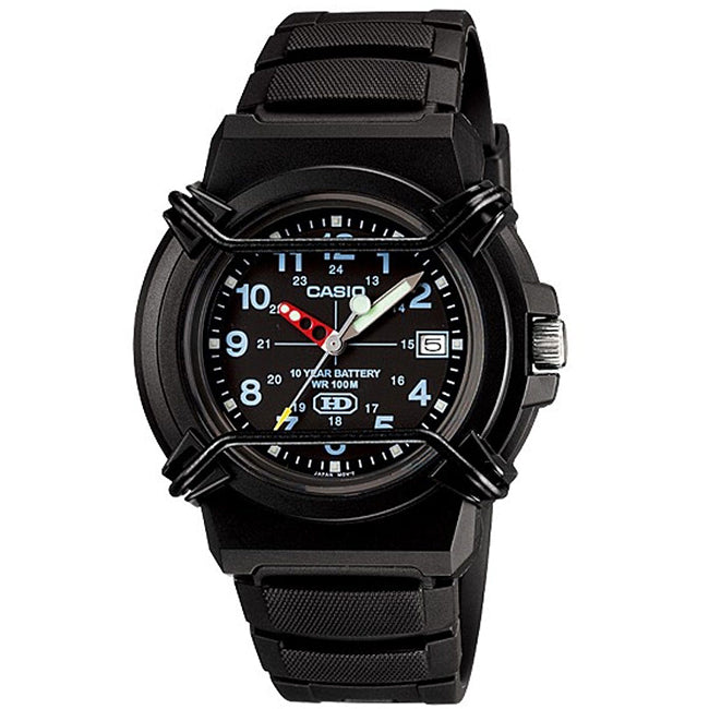 Casio Standard Men's 100m Analogue Wrist Watch, HDA-600B