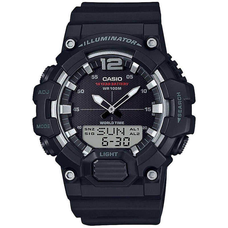 Casio Standard Men's 100m AnaDigi Wrist Watch, HDC-700