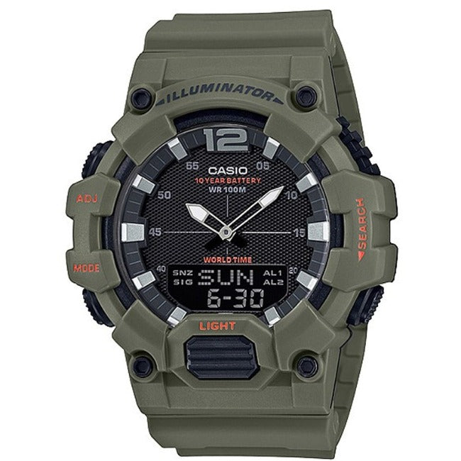 Casio Standard Men's 100m AnaDigi Wrist Watch, HDC-700