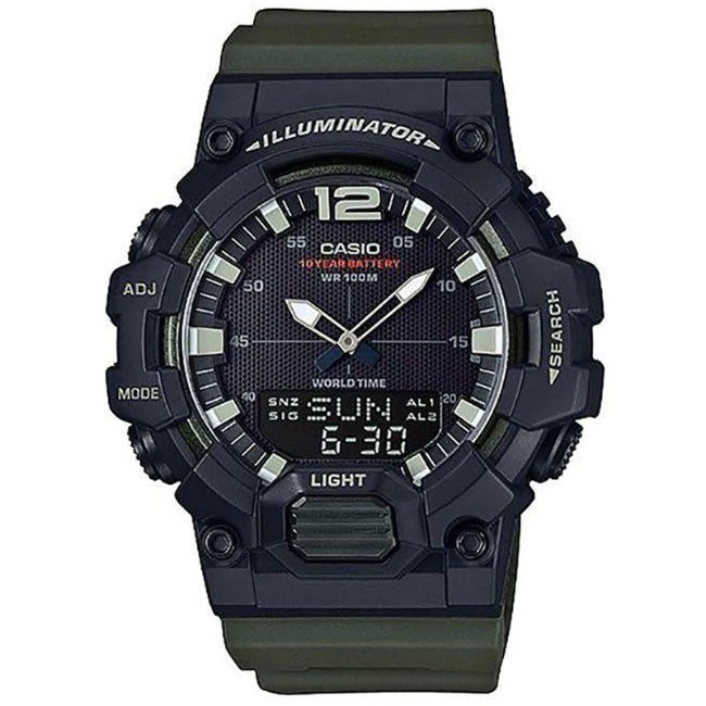Casio Standard Men's 100m AnaDigi Wrist Watch, HDC-700-3AVDF