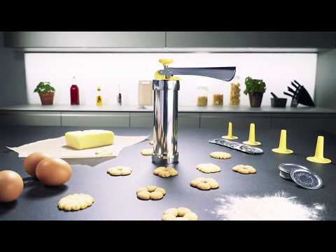Tescoma Delicia Metal Biscuit Maker & Cake Decorator