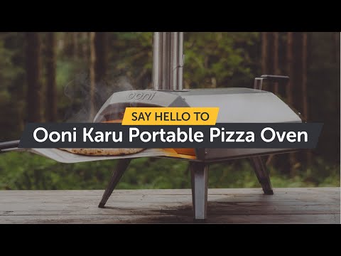 Ooni Karu Wood & Charcoal Fired Pizza Oven, 30cm