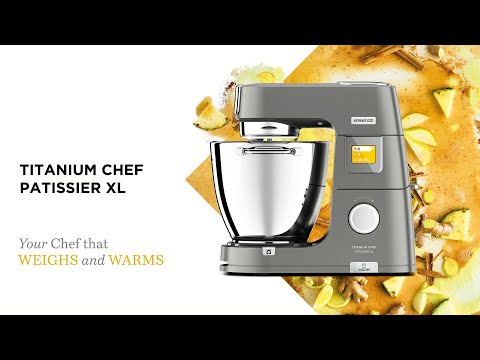 Kenwood Titanium Chef XL Patissier Stand Mixer, 7L, KWL90.004SI
