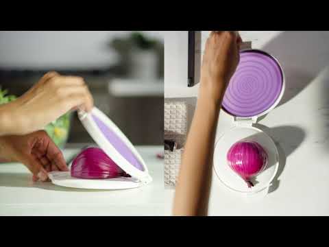 OXO Cut & Keep Silicone Onion Saver