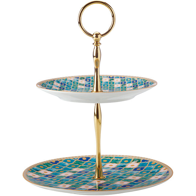 Maxwell & Williams Teas & C's Kasbah 2 Tier Cake Stand