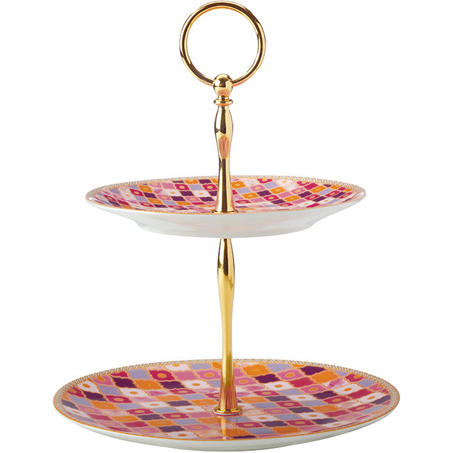 Maxwell & Williams Teas & C's Kasbah 2 Tier Cake Stand