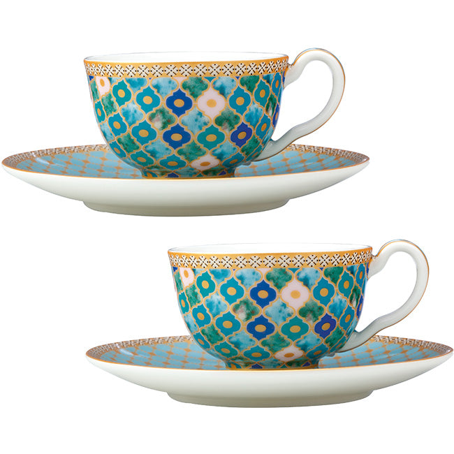 Maxwell & Williams Teas & C's Kasbah Demi Cup & Saucer, Set Of 2