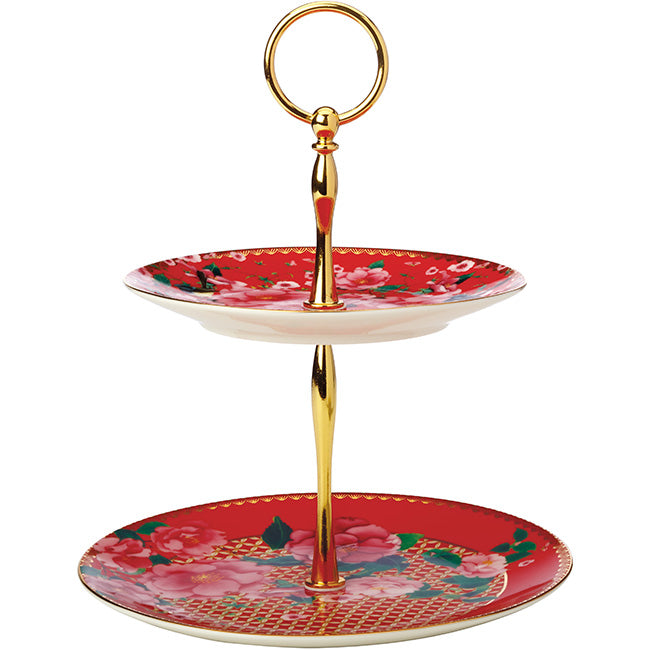 Maxwell & Williams Teas & C's Silk Road 2 Tier Cake Stand