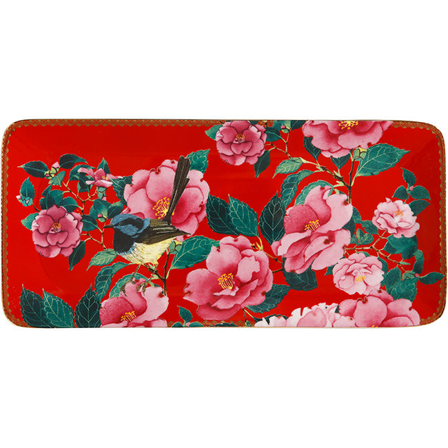 Maxwell & Williams Teas & C's Silk Road Rectangular Platter, 33cm