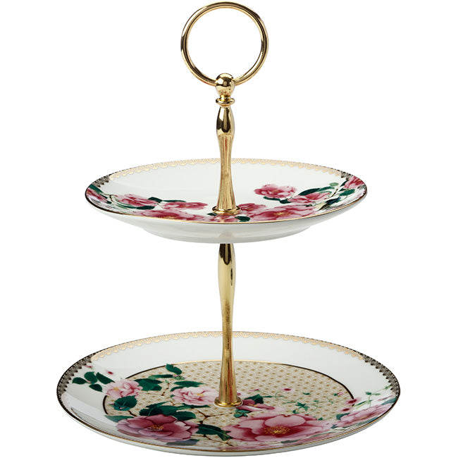Maxwell & Williams Teas & C's Silk Road 2 Tier Cake Stand
