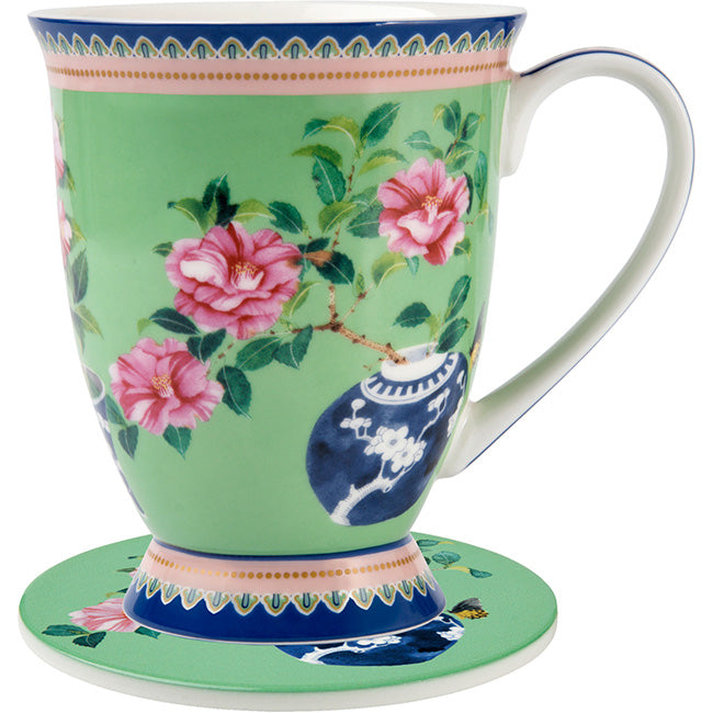 Maxwell & Williams Gabby Malpas Jardin Mug And Coaster Set