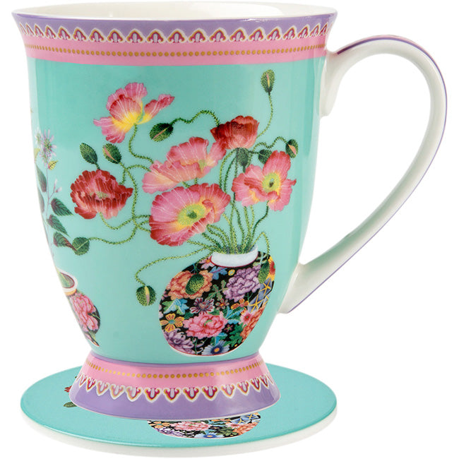 Maxwell & Williams Gabby Malpas Jardin Mug And Coaster Set