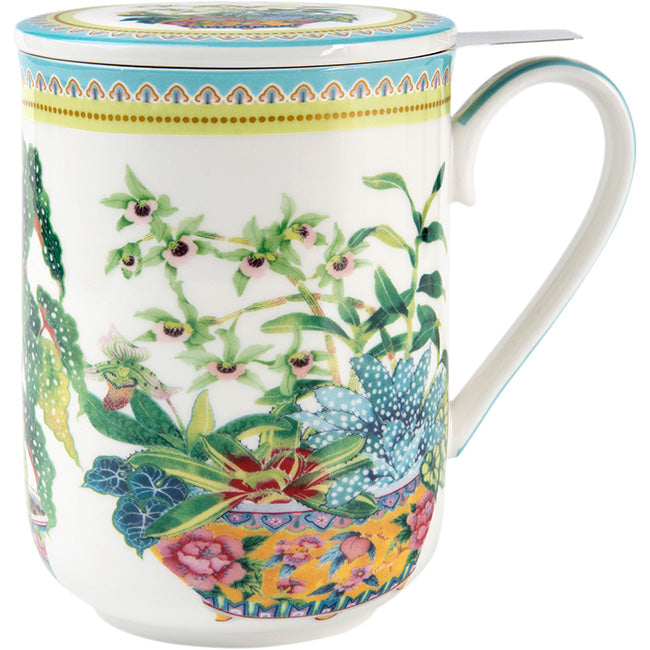 Maxwell & Williams Gabby Malpas Jardin Mug With Stainless Steel Infuser