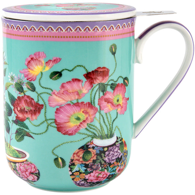 Maxwell & Williams Gabby Malpas Jardin Mug With Stainless Steel Infuser