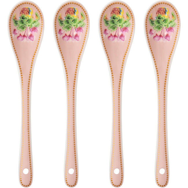 Maxwell & Williams Gabby Malpas Jardin Teaspoons, Set Of 4