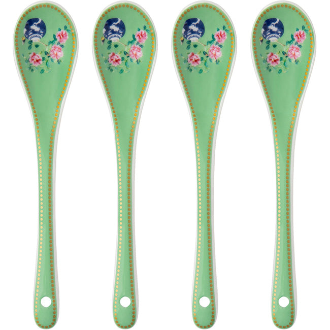 Maxwell & Williams Gabby Malpas Jardin Teaspoons, Set Of 4