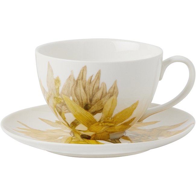 Maxwell & Williams Royal Botanic Gardens Australian Orchids Cup And Saucer