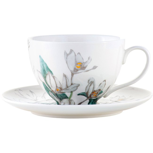 Maxwell & Williams Royal Botanic Gardens Australian Orchids Cup And Saucer